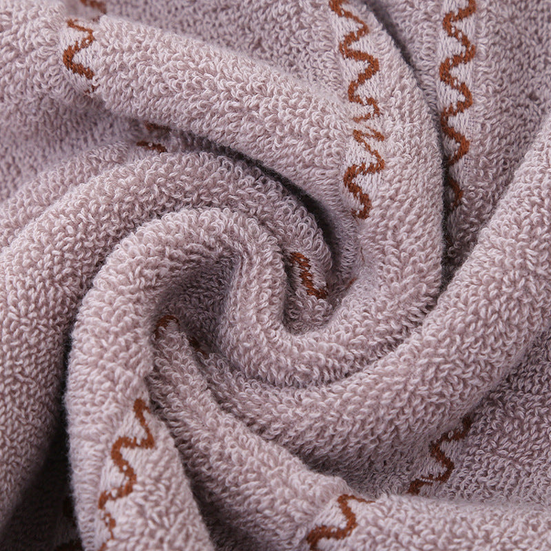HKM-773139 Cotton Household and Face Towels in Assorted Colors and Patterns