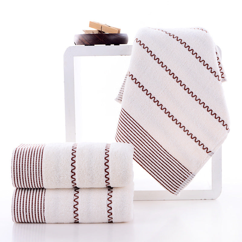 HKM-773139 Cotton Household and Face Towels in Assorted Colors and Patterns