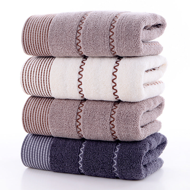 HKM-773139 Cotton Household and Face Towels in Assorted Colors and Patterns