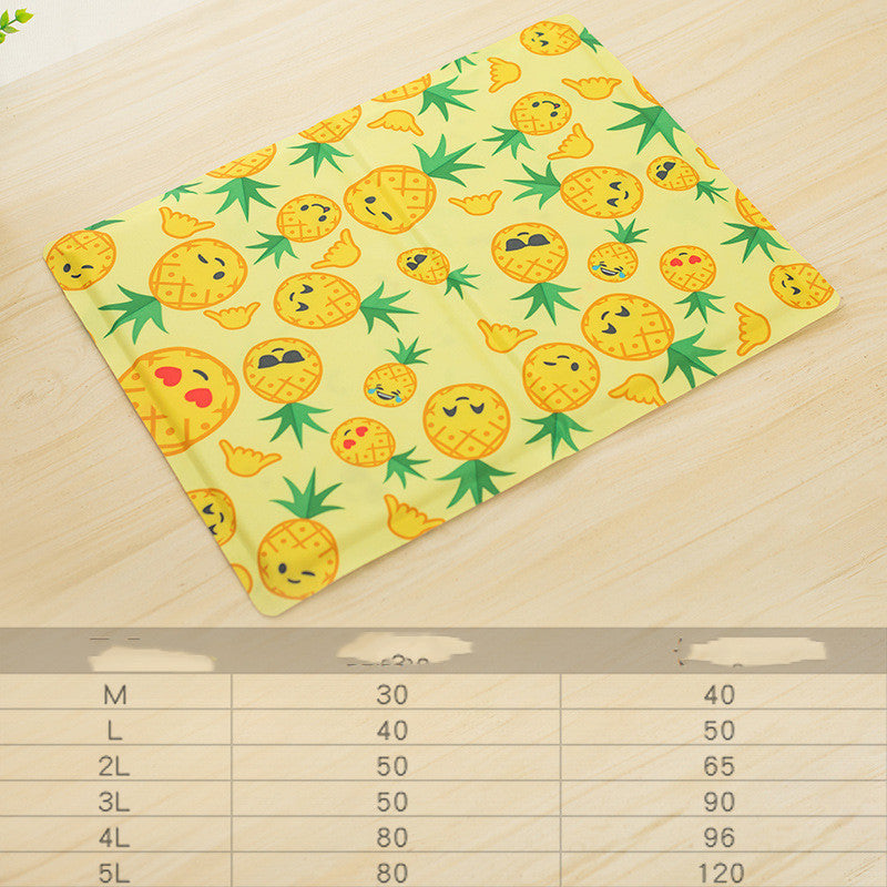 HKM-773267 Ice Pad Dog Pad Bite Resistant Cold Pad Not Easy To Stick Hair Cooling Pet Pad