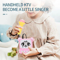 HKM-773459 Children's Portable Handheld Music Box with Microphone - Fun Singing Toy for 18 Months and Up