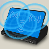 HKM-773459 Wireless Charging Socket Bracket for Smartphones - USB Compatible, Various Standards Available