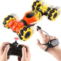 HKM-773715 Gesture Control RC Stunt Car - 2.4G Mini Double-Sided Drifting and Climbing Vehicle