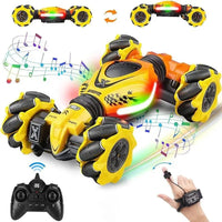 HKM-773715 Gesture Control RC Stunt Car - 2.4G Mini Double-Sided Drifting and Climbing Vehicle