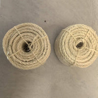 HKM-773715 Sisal Hemp Rope Cat Climbing Frame and Scratching Pole in White and Log Color