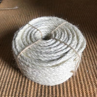 HKM-773715 Sisal Hemp Rope Cat Climbing Frame and Scratching Pole in White and Log Color
