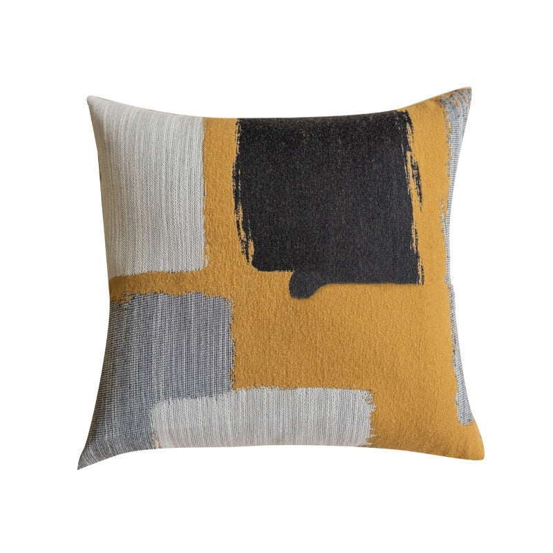 HKM-773843 Nordic Geometric Pattern Sofa Cushion 45x45cm with PP Cotton Filler
