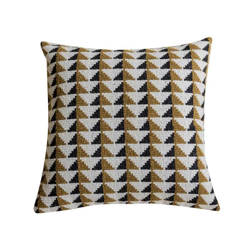 HKM-773843 Nordic Geometric Pattern Sofa Cushion 45x45cm with PP Cotton Filler