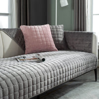HKM-774035 Thickened Fleece Non-Slip Sofa Cushion Cover in Various Sizes and Colors