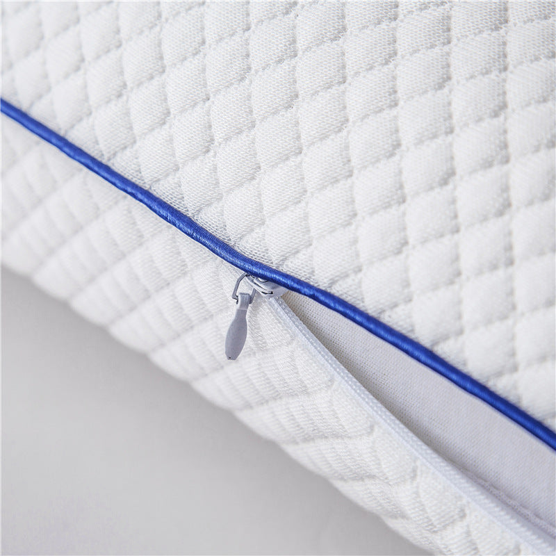 HKM-774163 Slow Rebound Memory Foam Pillow with Rhombus Air Layer, Multiple Sizes Available
