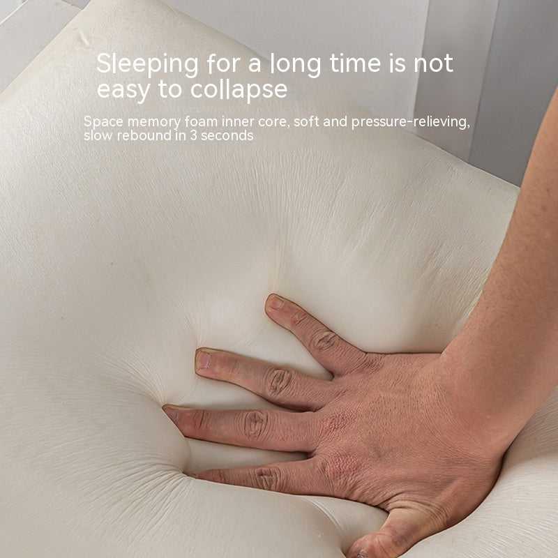 HKM-774163 Slow Rebound Memory Foam Pillow with Rhombus Air Layer, Multiple Sizes Available