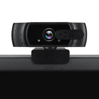 HKM-774227 HD 1080P USB Webcam with Built-in Microphone and Automatic Light Enhancement