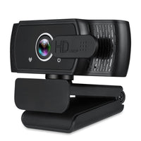 HKM-774227 HD 1080P USB Webcam with Built-in Microphone and Automatic Light Enhancement