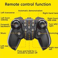HKM-774291 2.4GHz Double-Sided Remote Control Stunt Car with Light Spray Effect for Kids