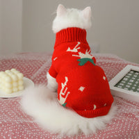 HKM-774291 Cozy Acrylic Sweater for Kittens to Reduce Shedding This Fall