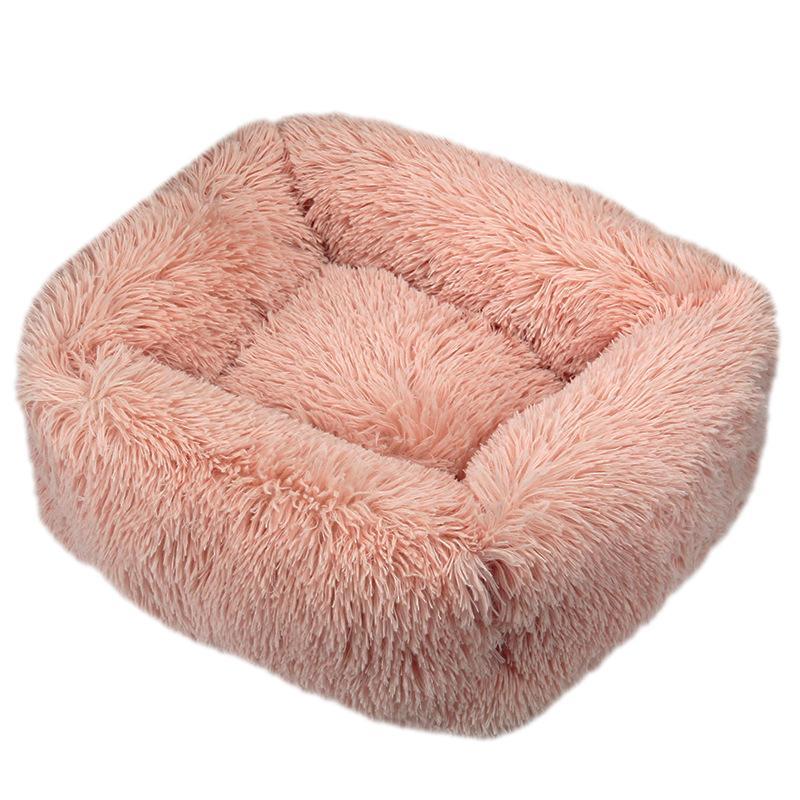 HKM-774419 Winter Plush Pet Nest Square Mat