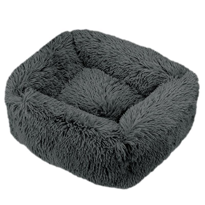 HKM-774419 Winter Plush Pet Nest Square Mat
