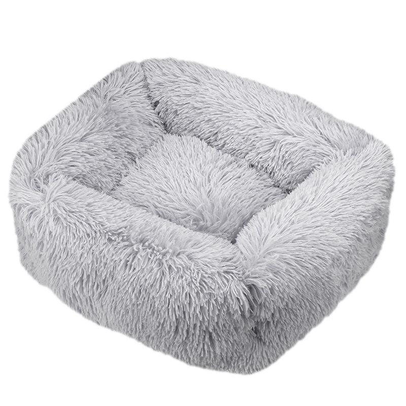 HKM-774419 Winter Plush Pet Nest Square Mat