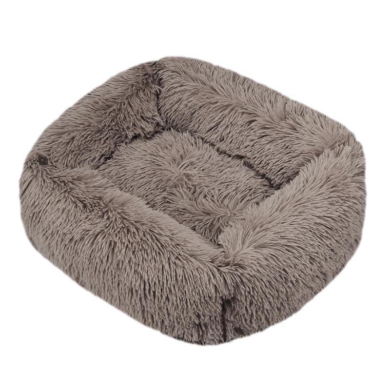 HKM-774419 Winter Plush Pet Nest Square Mat