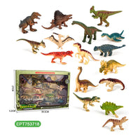 HKM-774675 12-Piece Educational Dinosaur Toy Set for Kids - PVC Animal Figures