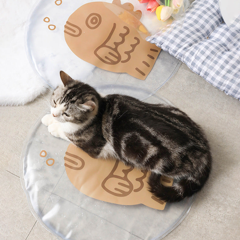 HKM-774803 Cooling Pet Mat for Dogs and Cats - Pressure Activated, Portable Ice Pad for Comfort