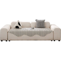 HKM-774931 Modern Light Luxury Sofa Cushion Cover - Striped Design in Vertical Points, Multiple Sizes Available