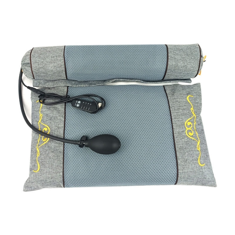 HKM-774995 Detachable Inflatable Electric Heating Pillow for Health Massage