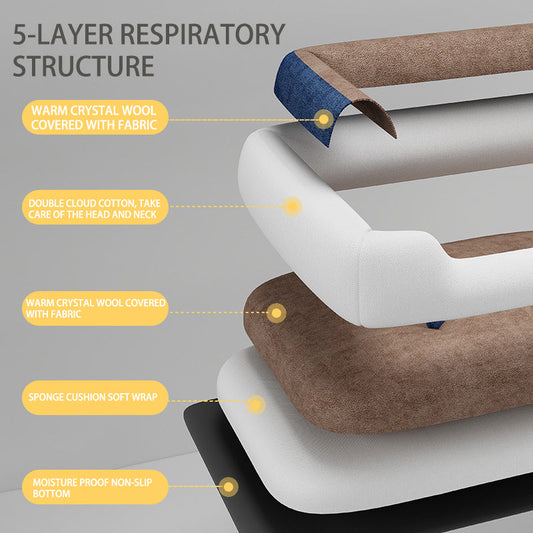 HKM-775059 Cozy Pet Bed for Cats and Dogs - Multiple Sizes Available, Soft Sofa Mat for Comfortable Rest