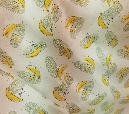 HKM-775187 Cotton Fabric with Assorted Fruit Print - 100% Cotton, 160cm Wide
