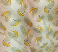 HKM-775187 Cotton Fabric with Assorted Fruit Print - 100% Cotton, 160cm Wide