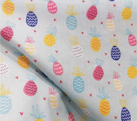 HKM-775187 Cotton Fabric with Assorted Fruit Print - 100% Cotton, 160cm Wide