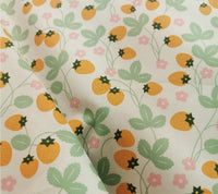HKM-775187 Cotton Fabric with Assorted Fruit Print - 100% Cotton, 160cm Wide