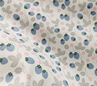 HKM-775187 Cotton Fabric with Assorted Fruit Print - 100% Cotton, 160cm Wide