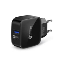 HKM-775379 Fast Charging USB Plug Adapter, AC100-240V Input, DC Output 3A, 9V/12V Compatible with Multiple Fast Charging Protocols