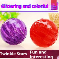 HKM-775635 Dog Toy Ball Pet Cat Solid High Elastic Honeycomb