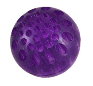 HKM-775635 Dog Toy Ball Pet Cat Solid High Elastic Honeycomb