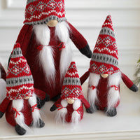 HKM-775827 Faceless Santa Claus Doll Christmas Ornament in Various Sizes and Colors