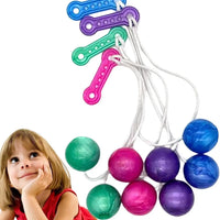 HKM-775827 Light-Up Lato Lato Stress Ball Toys for All Ages, ABS Plastic, Fun and Engaging Play Option