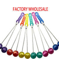 HKM-775827 Light-Up Lato Lato Stress Ball Toys for All Ages, ABS Plastic, Fun and Engaging Play Option