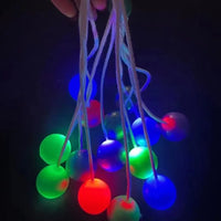 HKM-775827 Light-Up Lato Lato Stress Ball Toys for All Ages, ABS Plastic, Fun and Engaging Play Option
