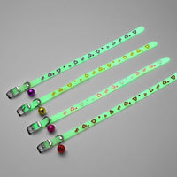 HKM-775891 Luminous Silicone Dog Collar for Cats - Princess Style with Various Designs