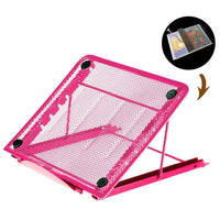 HKM-776019 Foldable Multi-Function Notebook Stand with Six-Speed Adjustment in Multiple Colors