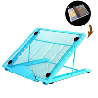 HKM-776019 Foldable Multi-Function Notebook Stand with Six-Speed Adjustment in Multiple Colors