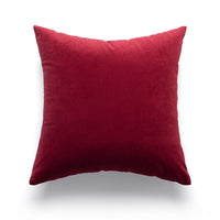 HKM-776019 Vintage Ruffled Sofa Cushion in Plush Material with Tassels - Available in English Rose, Pod Blush Pink, and Velvet Wine Red