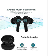 HKM-776083 Digital Hearing Aid with USB Charging and 12+ Hours Battery Life, Black