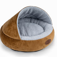 HKM-776211 Cozy Winter Pet Nest for Small to Large Dogs and Cats - Soft and Hard Top Options