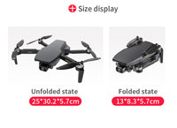 HKM-776531 4K Aerial Camera with Remote Control Plane - Compact and Foldable with Brushless Motor and ESC Lens
