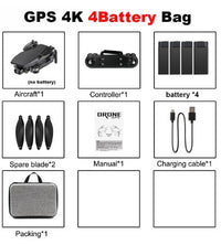 HKM-776531 4K Aerial Camera with Remote Control Plane - Compact and Foldable with Brushless Motor and ESC Lens