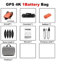 HKM-776531 4K Aerial Camera with Remote Control Plane - Compact and Foldable with Brushless Motor and ESC Lens