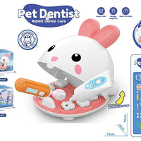 HKM-776851 Pet Dentist Play Set for Kids - 31 Pieces Doctor Pretend Play Toy for Ages 2-13